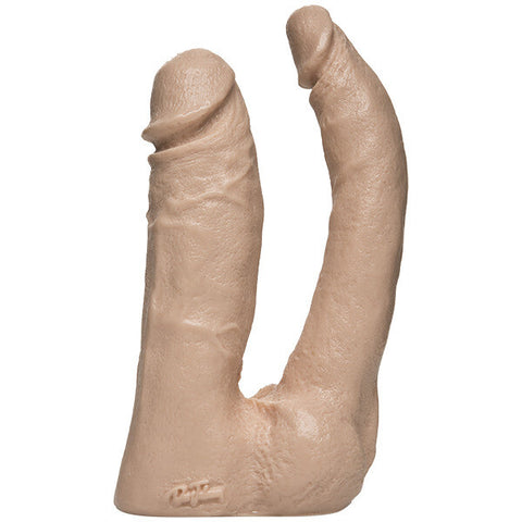 Naturals Double Penetrator Dong Silicone Realistic Toy Default Title > Realistic Dildos and Vibes > Double Dildos
