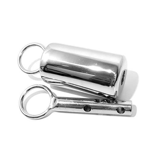 Rouge Stainless Steel Ice Lock – Metal Bondage Lock Secondary image