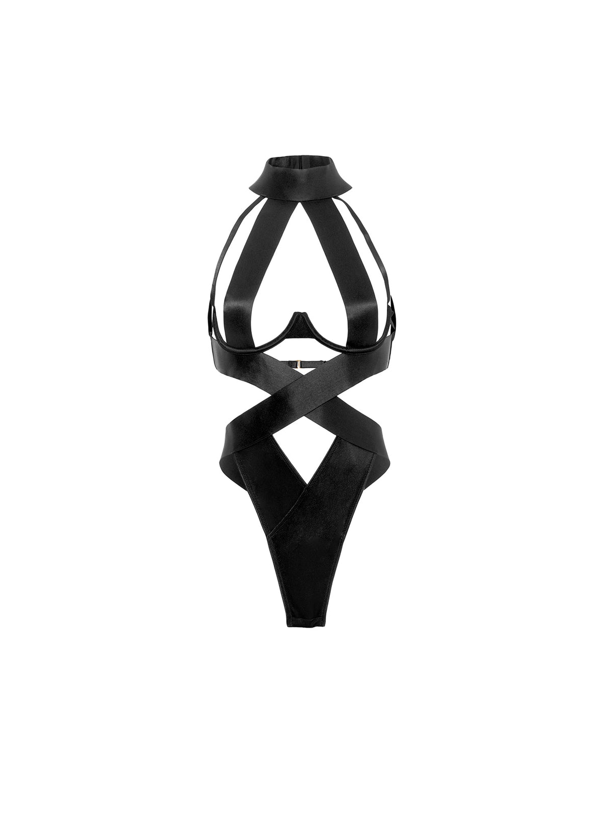 Oh La La Cheri Lydie Teddy G-String Included Lingerie Black > Clothes > Teddies