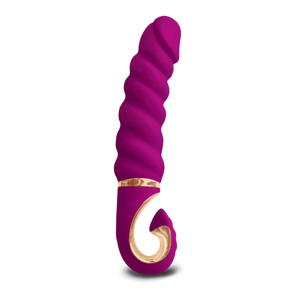 G Vibe Gjack Mini – Classic Ribbed Vibrator with Bioskin Material Default Title > Vibrators > Standard Vibrators Main image