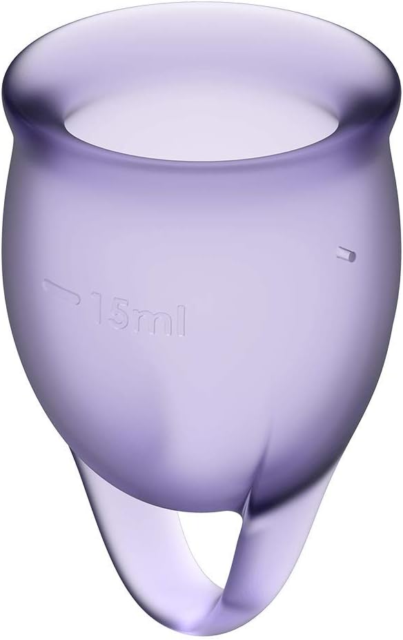 Satisfyer Feel Confident Menstrual Cup Set of Two Medical-Grade Silicone Menstrual Cups > Essentials > Menstrual Products