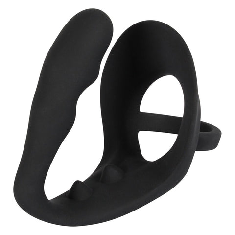 Black Velvets Cock Ring And Anal Plug Default Title > Sex Toys For Men > Love Ring Vibrators