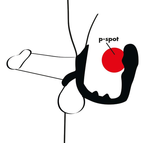 Black Velvets Cock Ring And Anal Plug > Sex Toys For Men > Love Ring Vibrators