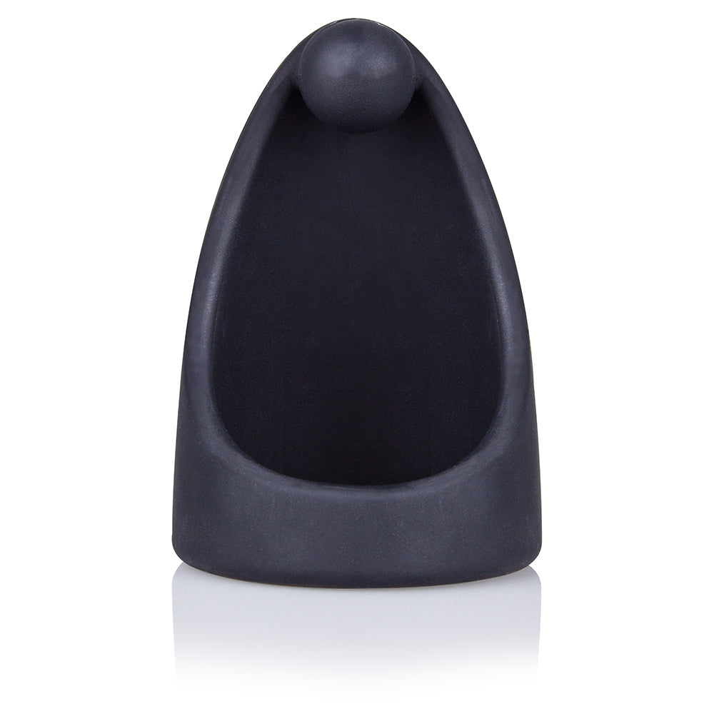 Screaming O SwingO Sling – Silky-Soft Silicone Perineum Cock Ring Black > Cock Ring > Single