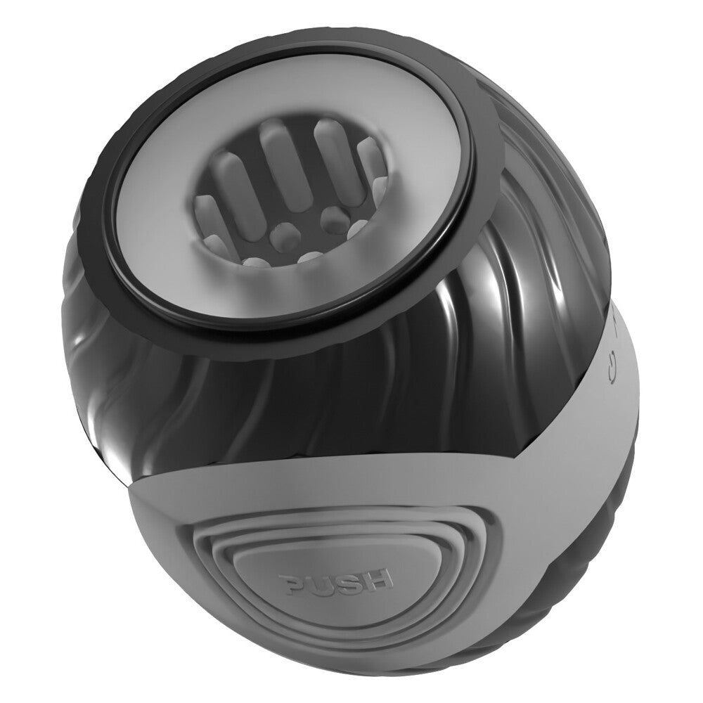 Vibrating and Squeezable Donut – Compact Rechargeable Masturbator with 10 Modes Default Title > Sex Toys For Men > Masturbators > Vibrating