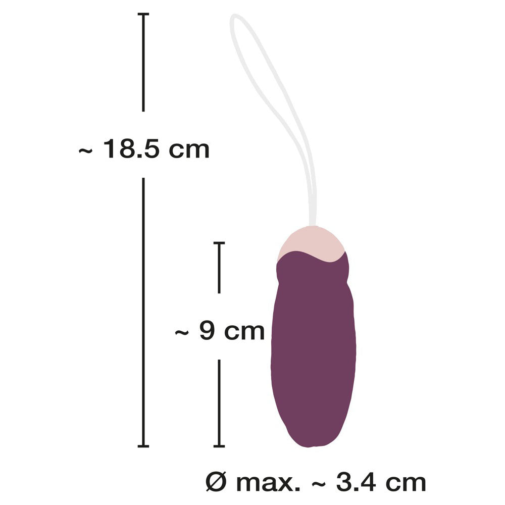 Javida Rechargeable Rotating Love Ball > Sex Toys For Ladies > Vibrating Eggs