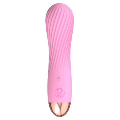 Cuties Silk Touch Rechargeable Mini Vibrator Pink Default Title > Sex Toys For Ladies > Mini Vibrators
