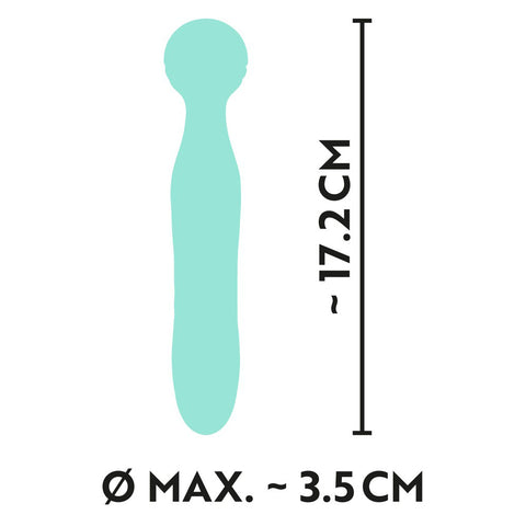 Cuties Silk Touch Rechargeable Mini Vibrator Green > Sex Toys For Ladies > Mini Vibrators