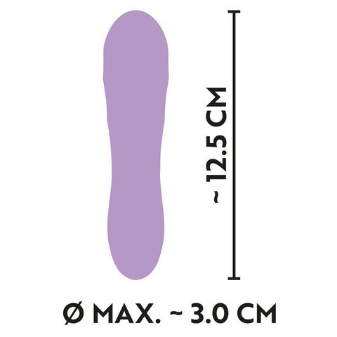 Cuties Silk Touch Rechargeable Mini Vibrator Purple > Sex Toys For Ladies > Mini Vibrators