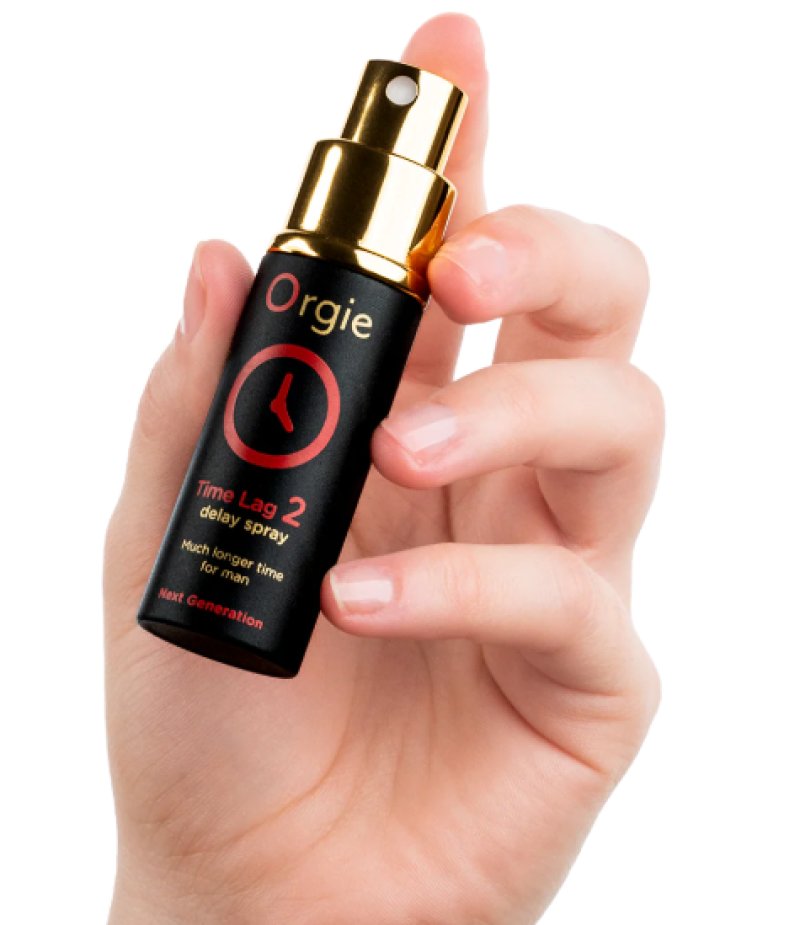 Orgie Time Lag 2 Delay Spray with Damiana Extract 10ml – Desensitizing Spray > Essentials > Mens Enhancers