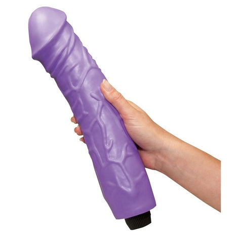Queeny Love Giant Lover 13 Inch Silicone Luxury Vibrator > Realistic Dildos and Vibes > Penis Vibrators