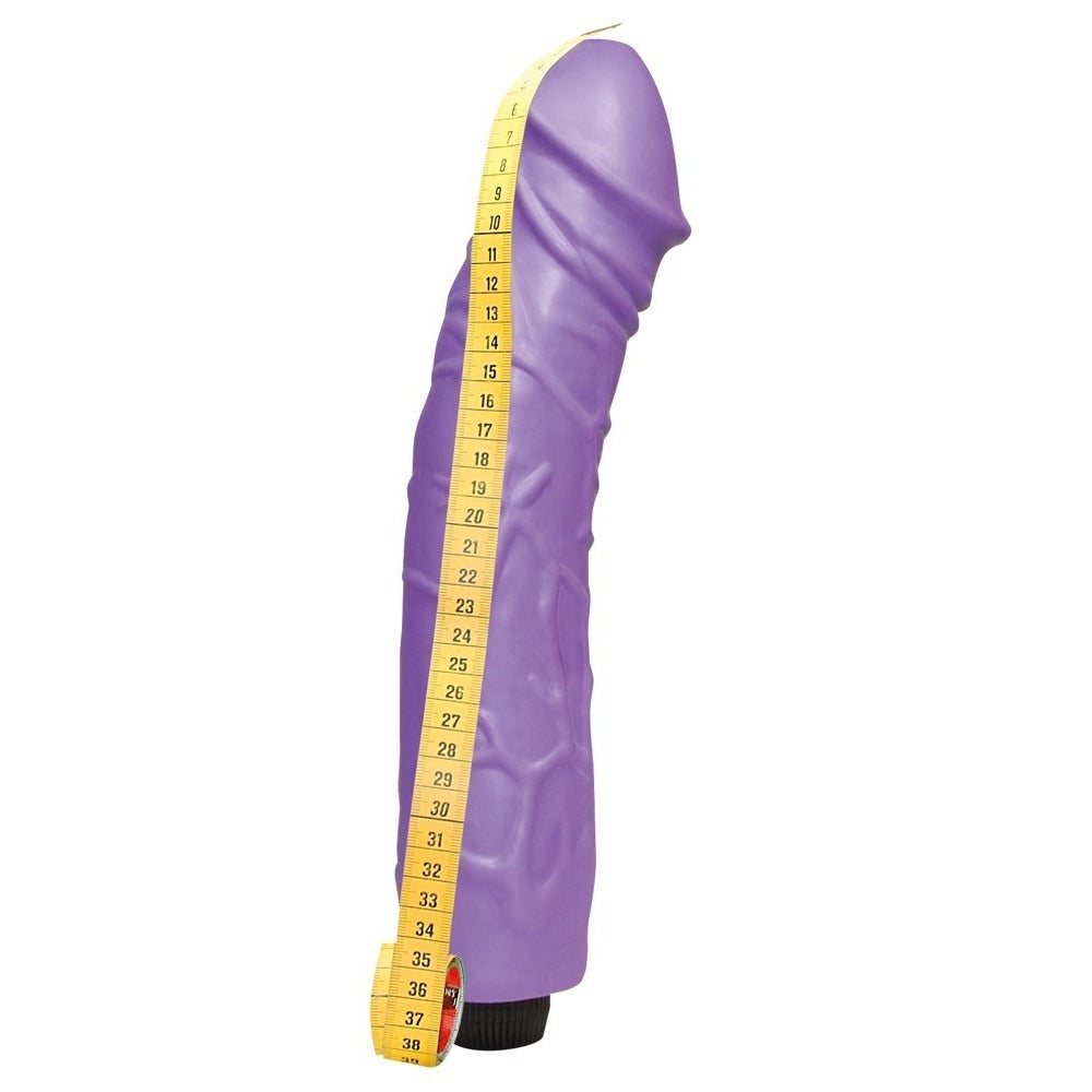 Queeny Love Giant Lover 13 Inch Silicone Luxury Vibrator > Realistic Dildos and Vibes > Penis Vibrators