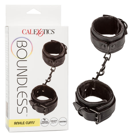 Boundless Ankle Cuffs – Luxury Faux Leather Restraint Cuffs > Bondage Gear > Restraints
