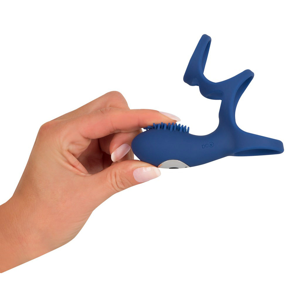 Sweet Smile Rechargeable Couples Sleeve Silicone Vibrator > Sex Toys For Men > Love Ring Vibrators