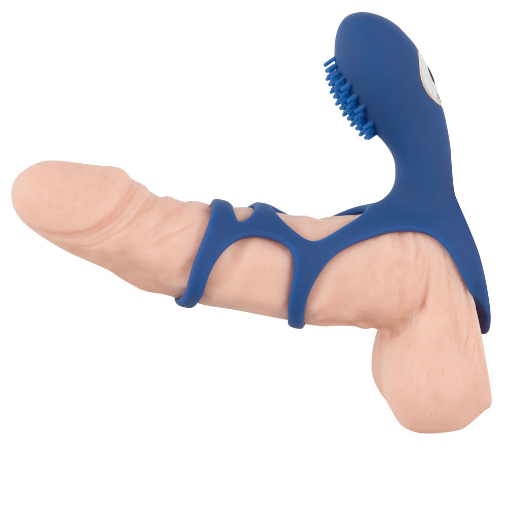 Sweet Smile Rechargeable Couples Sleeve Silicone Vibrator > Sex Toys For Men > Love Ring Vibrators