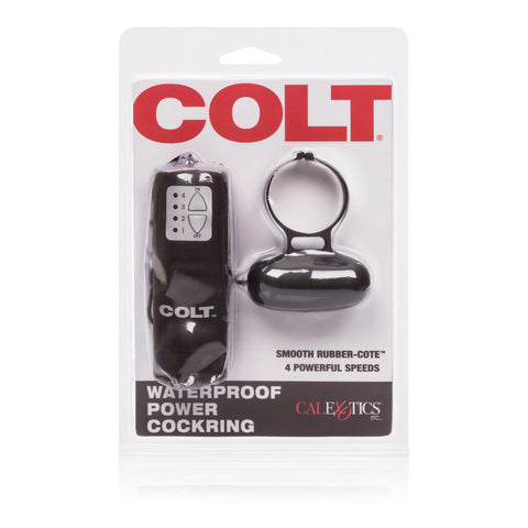 COLT Waterproof Power Cock Ring – Rubber-Cote Four-Speed Vibrating Cock Ring > Cock Ring > Vibrating