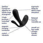 Satisfyer Top Secret+ – App-Controlled Wearable Vibrator > Sex Toys For Ladies > Panty Vibes