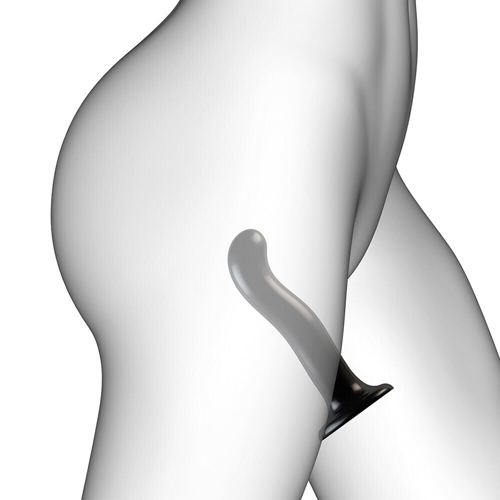 Strap On Me Curved Prostate And G Spot Dildo Medium > Realistic Dildos and Vibes > Strap on Dildo