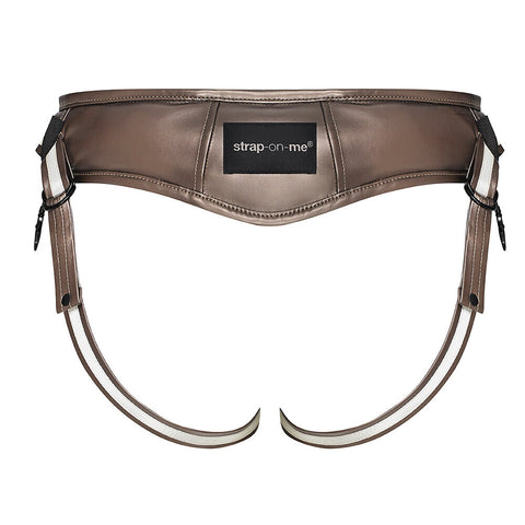 Leatherette Desirous Strap On Harness One Size Adult > Realistic Dildos and Vibes > Strap On Harnesses