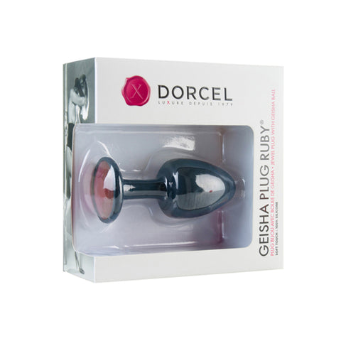 Dorcel Medium Geisha Anal Plug Ruby > Anal Range > Butt Plugs
