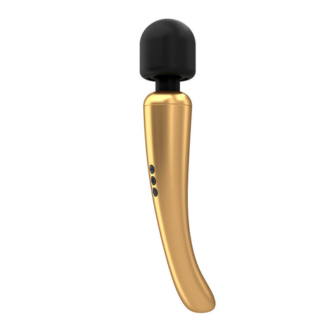 Dorcel Rechargeable Mega Wand Gold > Sex Toys For Ladies > Wand Massagers and Attachments
