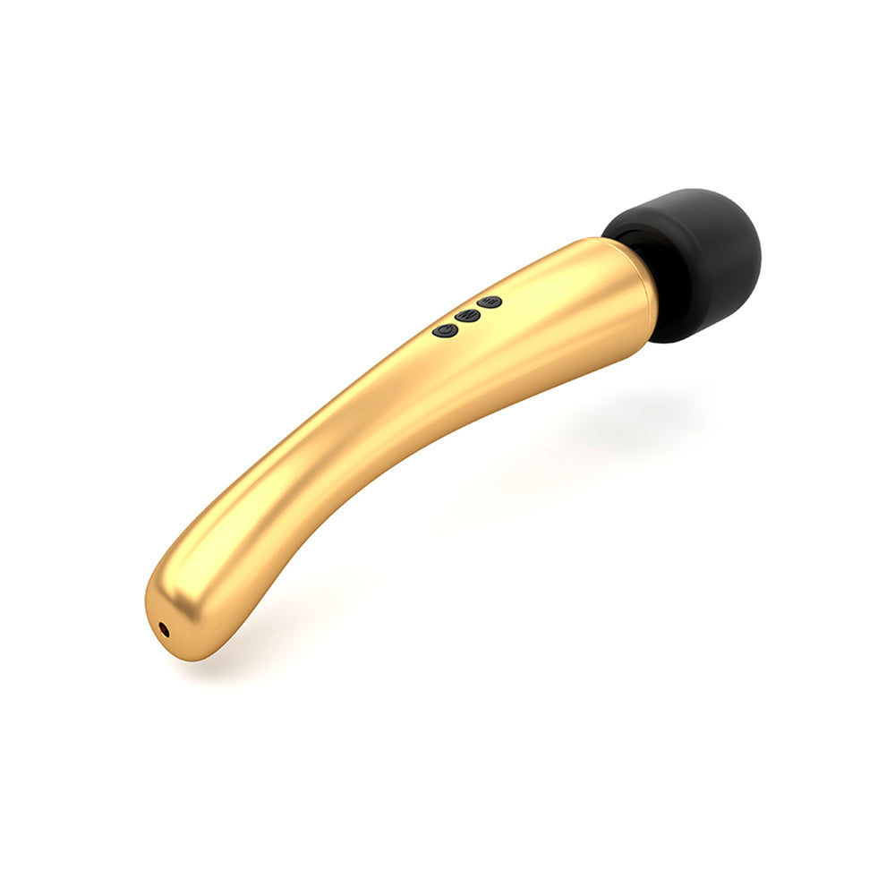 Dorcel Rechargeable Mega Wand Gold > Sex Toys For Ladies > Wand Massagers and Attachments