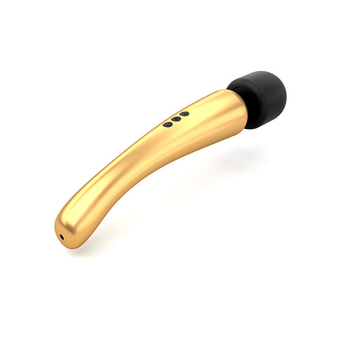 Dorcel Rechargeable Mega Wand Gold > Sex Toys For Ladies > Wand Massagers and Attachments