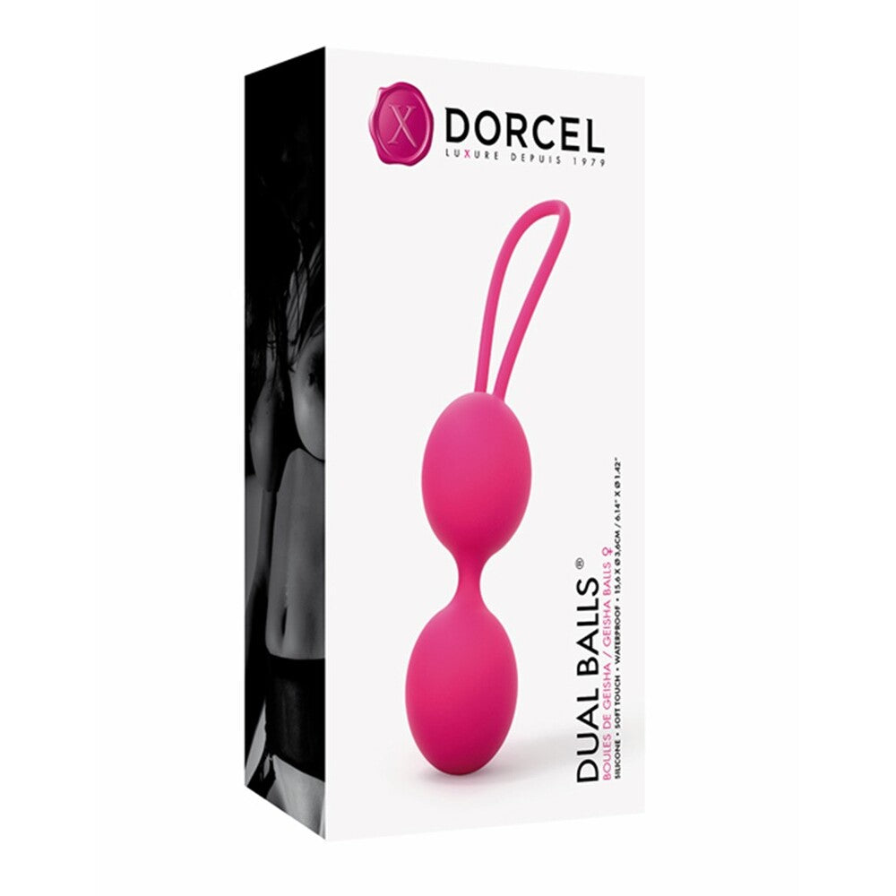 Dorcel Soft Touch Geisha Dual Balls Pink > Sex Toys For Ladies > Orgasm Balls