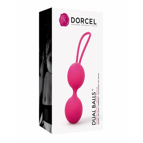 Dorcel Soft Touch Geisha Dual Balls Pink > Sex Toys For Ladies > Orgasm Balls