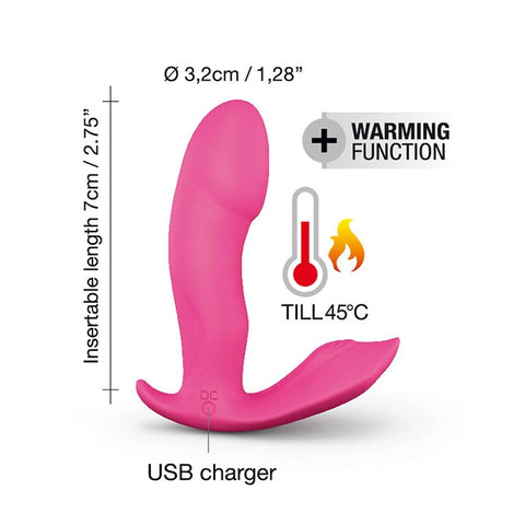Dorcel Secret Clit Warming Voice Control Vibrator > Sex Toys For Ladies > Clitoral Vibrators and Stimulators