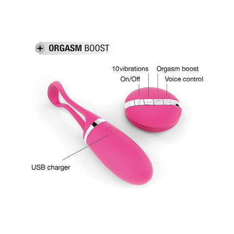 Dorcel Secret Delight Remote Control Vibrating Egg > Sex Toys For Ladies > Remote Control Toys