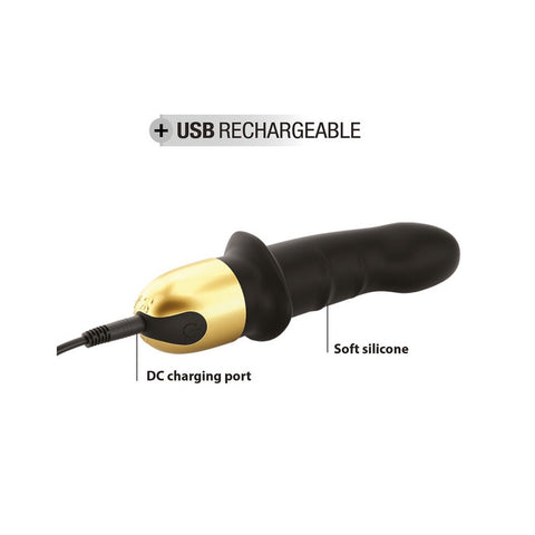 Dorcel Mini Lover 2 Rechargeable Vibrator Black > Sex Toys For Ladies > Standard Vibrators