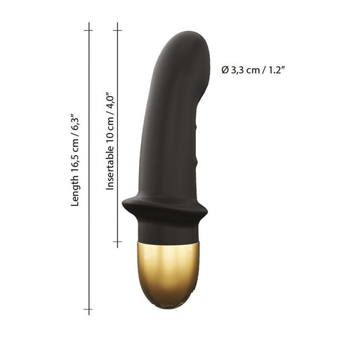 Dorcel Mini Lover 2 Rechargeable Vibrator Black > Sex Toys For Ladies > Standard Vibrators
