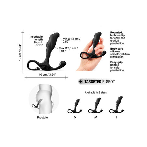 Dorcel Expert P Size Small Prostate Plug > Anal Range > Prostate Massagers