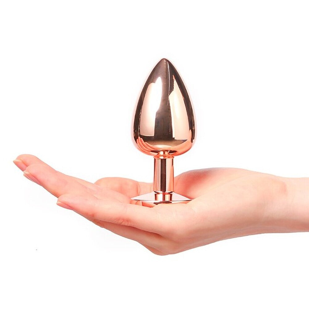 Dorcel Diamond Butt Plug Rose Gold Large > Anal Range > Butt Plugs