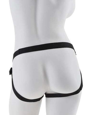 Pipedream Fetish Fantasy Gold Designer Strap-On with 7" Probe > Dildos > Strap On Dildos