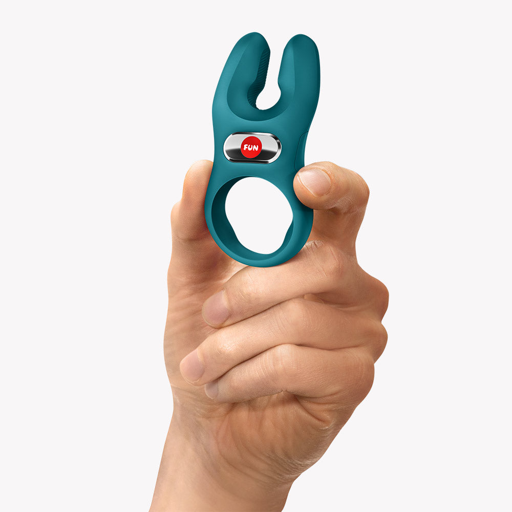 Fun Factory NŌS Classic – USB-C Rechargeable Silicone Vibrating Cock Ring Secondary image