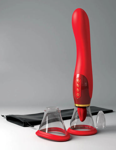 Pipedream Fantasy Her Ultimate Pleasure Holiday Version – Multi-Function Vibrator > Sex Toys For Ladies > Air Pulsation