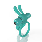 Ohare 4B Low Pitch Bass Double Ring Stretch Silicone Rabbit Vibrator Sleeve > Sex Toys > Couples Toys