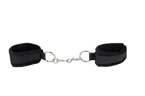 Ouch Velcro Black Cuffs – Adjustable Hand and Ankle Restraints > Bondage Gear > Restraints