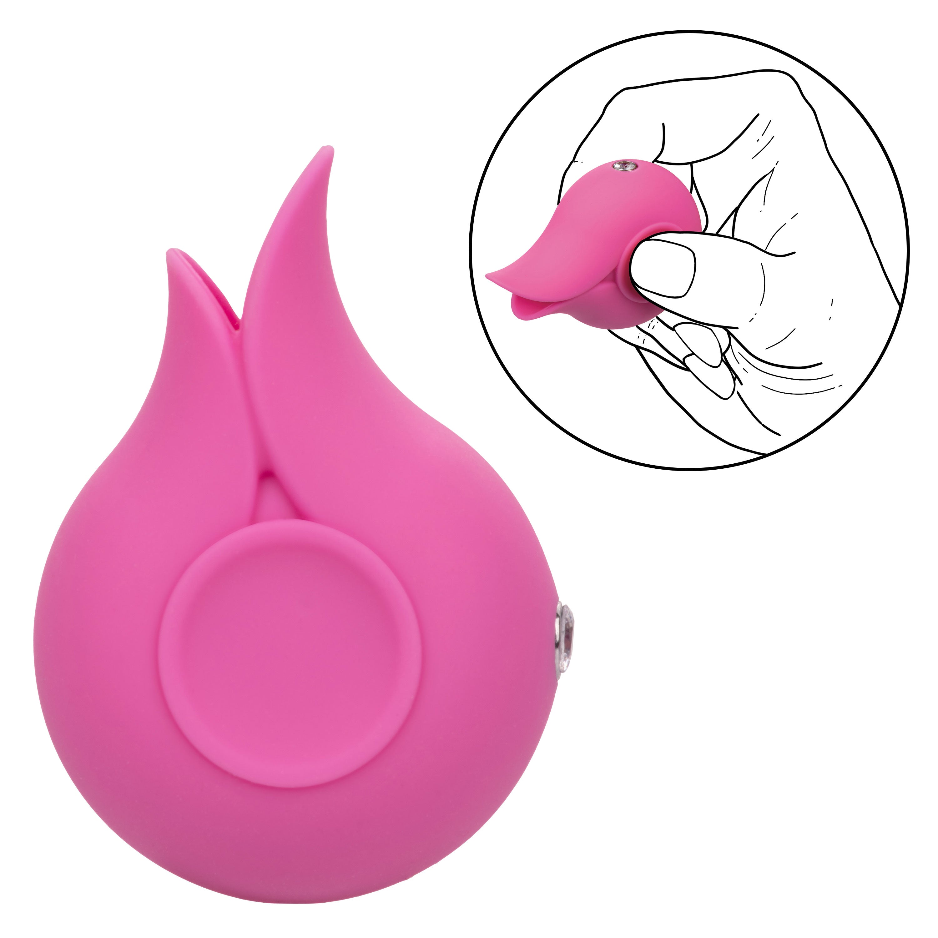 LuvMor Kisses Flickering Clitoral Stimulator STIMULATORS