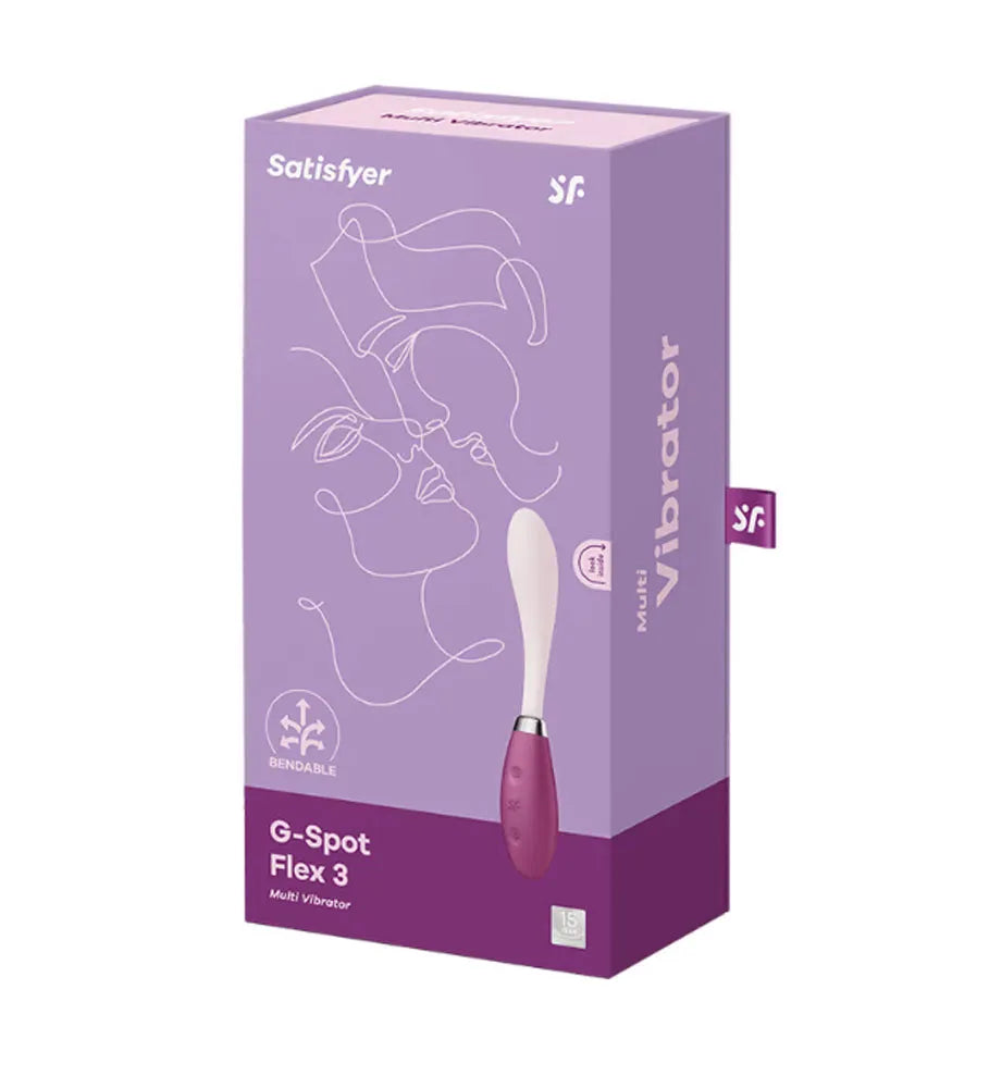 Satisfyer G-Spot Flex 3 Vibrator Red