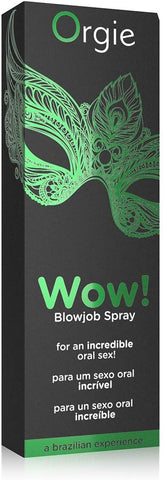 Orgie Wow! Menthol and Eucalyptus Oral Spray – Sensory Stimulation Oral Spray 10ml > Lube > Oral Gels & Sprays