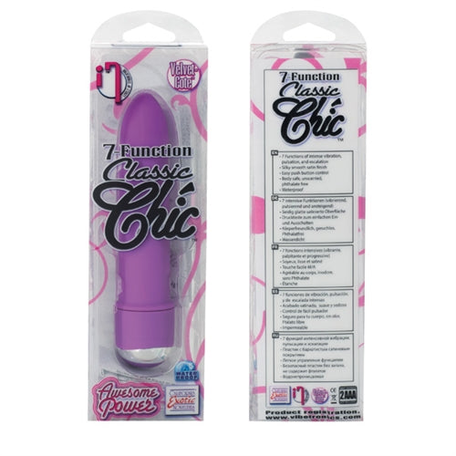 7-Function Classic Chic Mini Vibes – 4.25 Inch Length 1 Inch Width Vibrator > Vibrators > Mini Vibrators