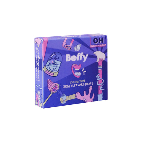 Beffy Ultra Thin Oral Pleasure Dams 2 Pieces > Condoms > Control Condoms