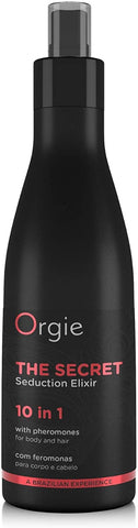Orgie The Secret Seduction Elixir 10 in 1 Moisturizing Spray with Pheromones – Body and Hair Moisturiser > Essentials > Aphrodisiacs