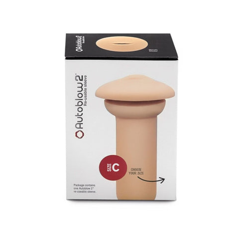 Autoblow 2 Masturbator Mouth Sleeve C > Sex Toys For Men > Vibrating Masturbators