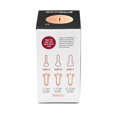 Autoblow 2 Masturbator Mouth Sleeve C > Sex Toys For Men > Vibrating Masturbators