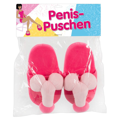 Pink Penis Slippers Gag Gifts & Novelties