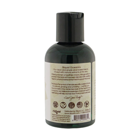 Sliquid Oceanics Carrageenan Natural Lubricant (125ml) – Organic Water-Based Lubricant Water Based Lube